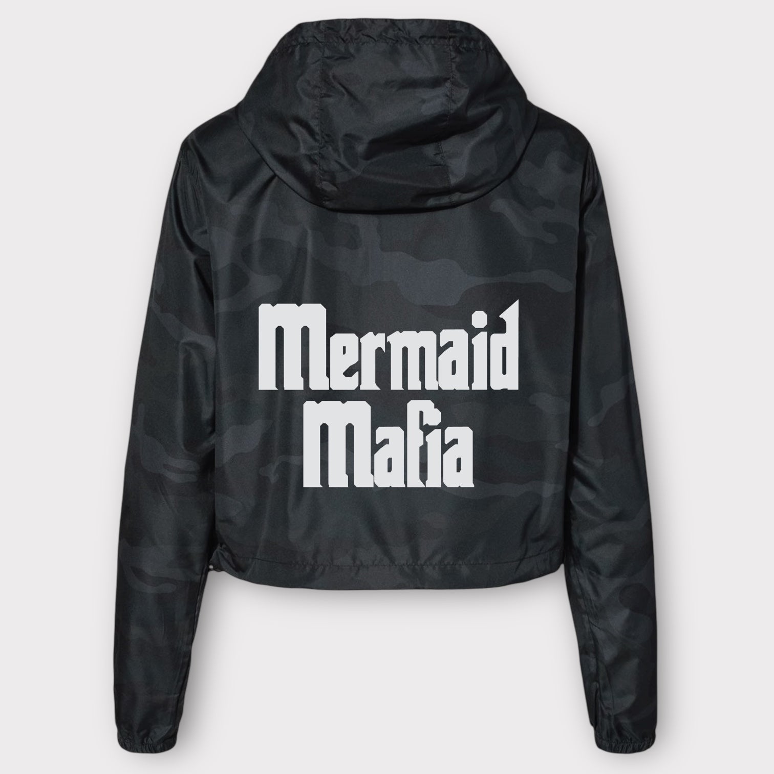 新品S ASAALI Kartell mafia windbreaker ORIGINAL BOSS CROPPED WINDBREAKER – MERMAID MAFIA OUTFITTERS