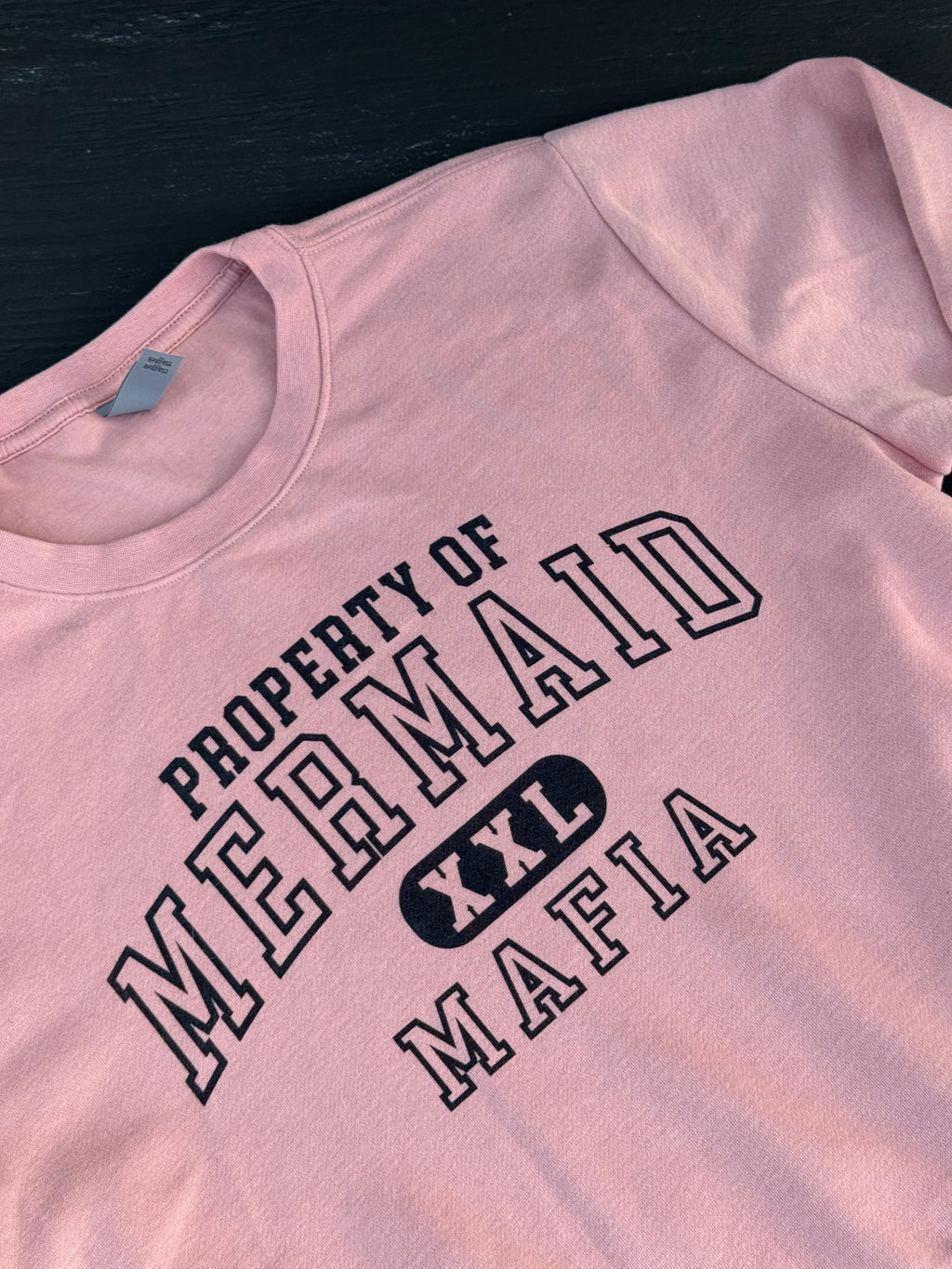 MM ATHLETICS SUEDED CREWNECK SWEATSHIRT