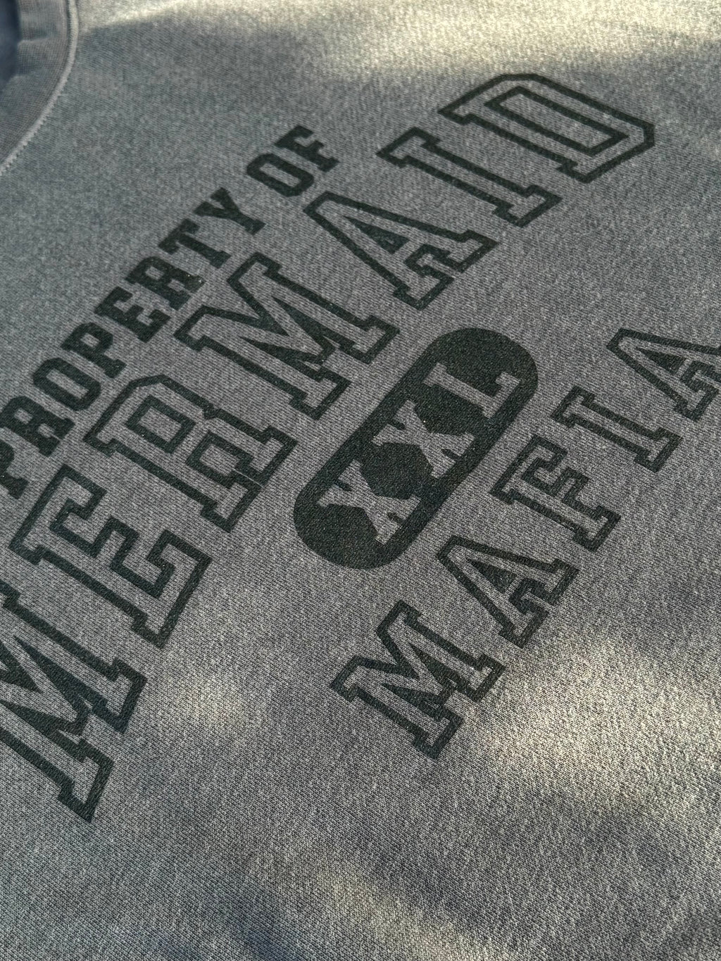 MM ATHLETICS SUEDED CREWNECK SWEATSHIRT