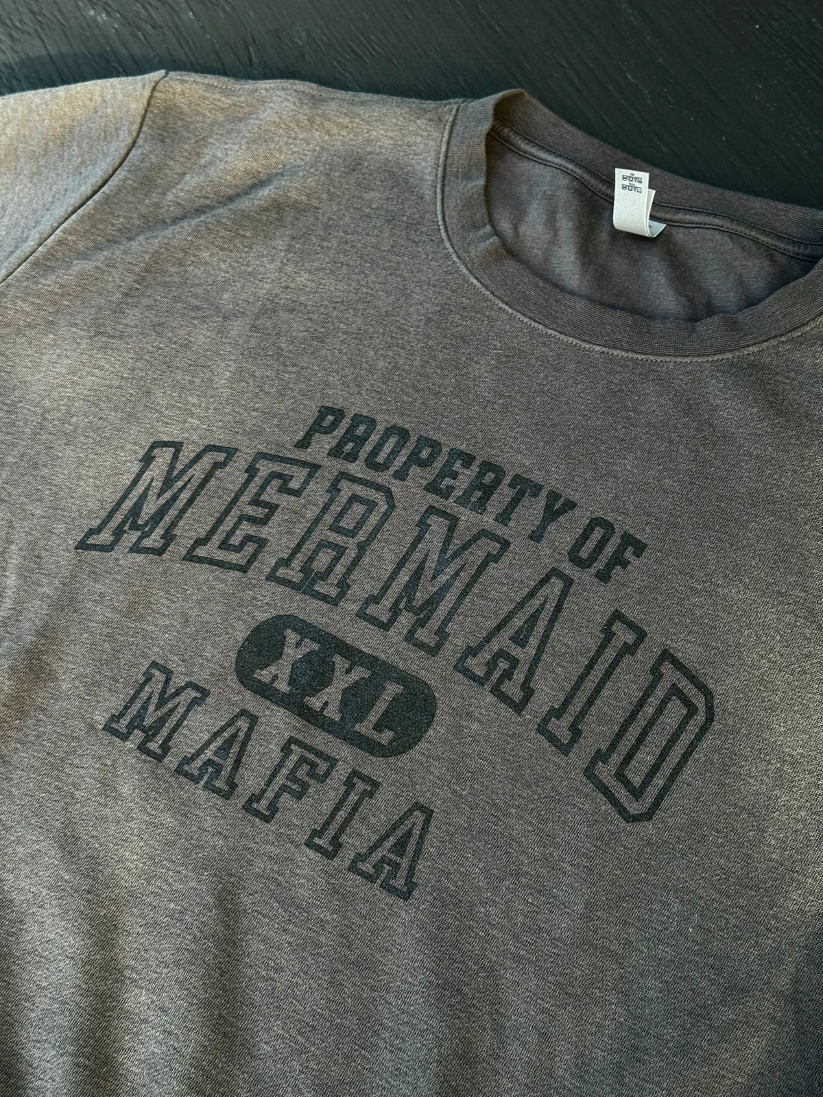 MM ATHLETICS SUEDED CREWNECK SWEATSHIRT