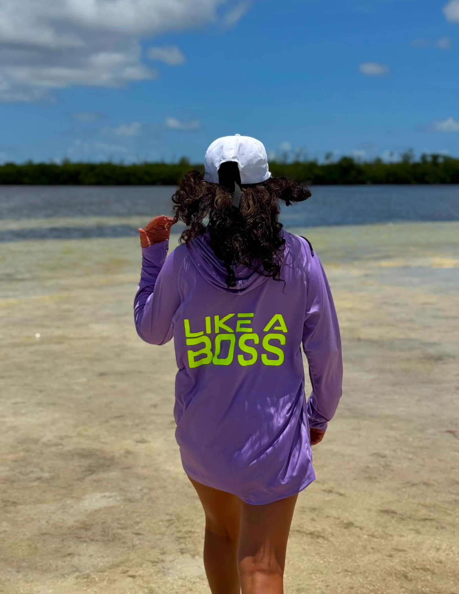 Future Boss Hooded UV L/S