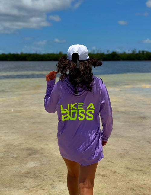 Future Boss Hooded UV L/S