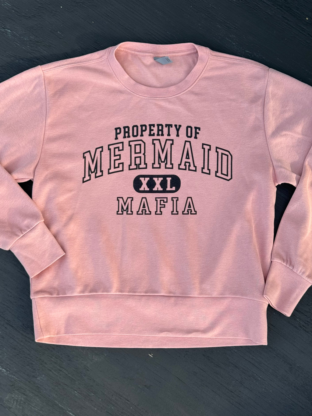 MM ATHLETICS SUEDED CREWNECK SWEATSHIRT