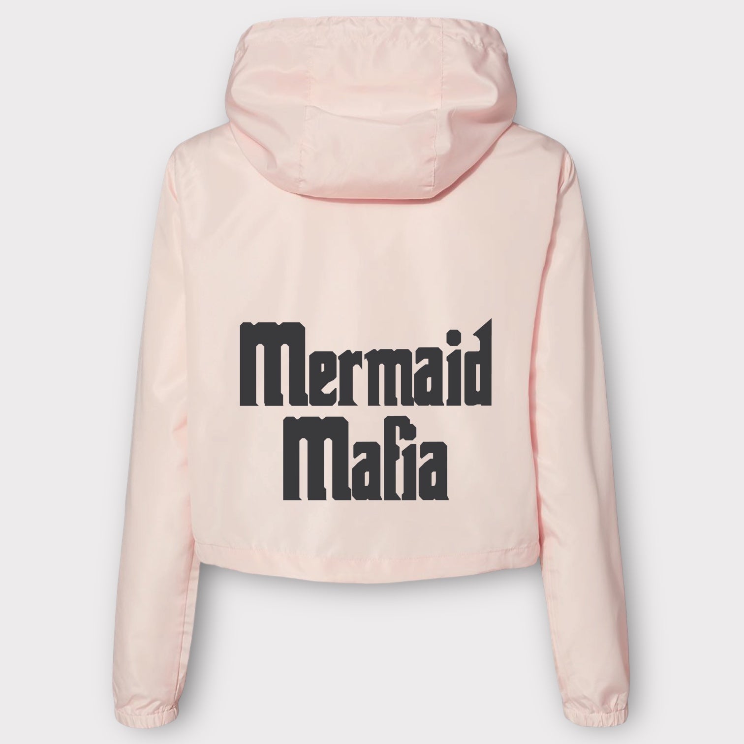 ORIGINAL BOSS CROPPED WINDBREAKER – MERMAID MAFIA OUTFITTERS